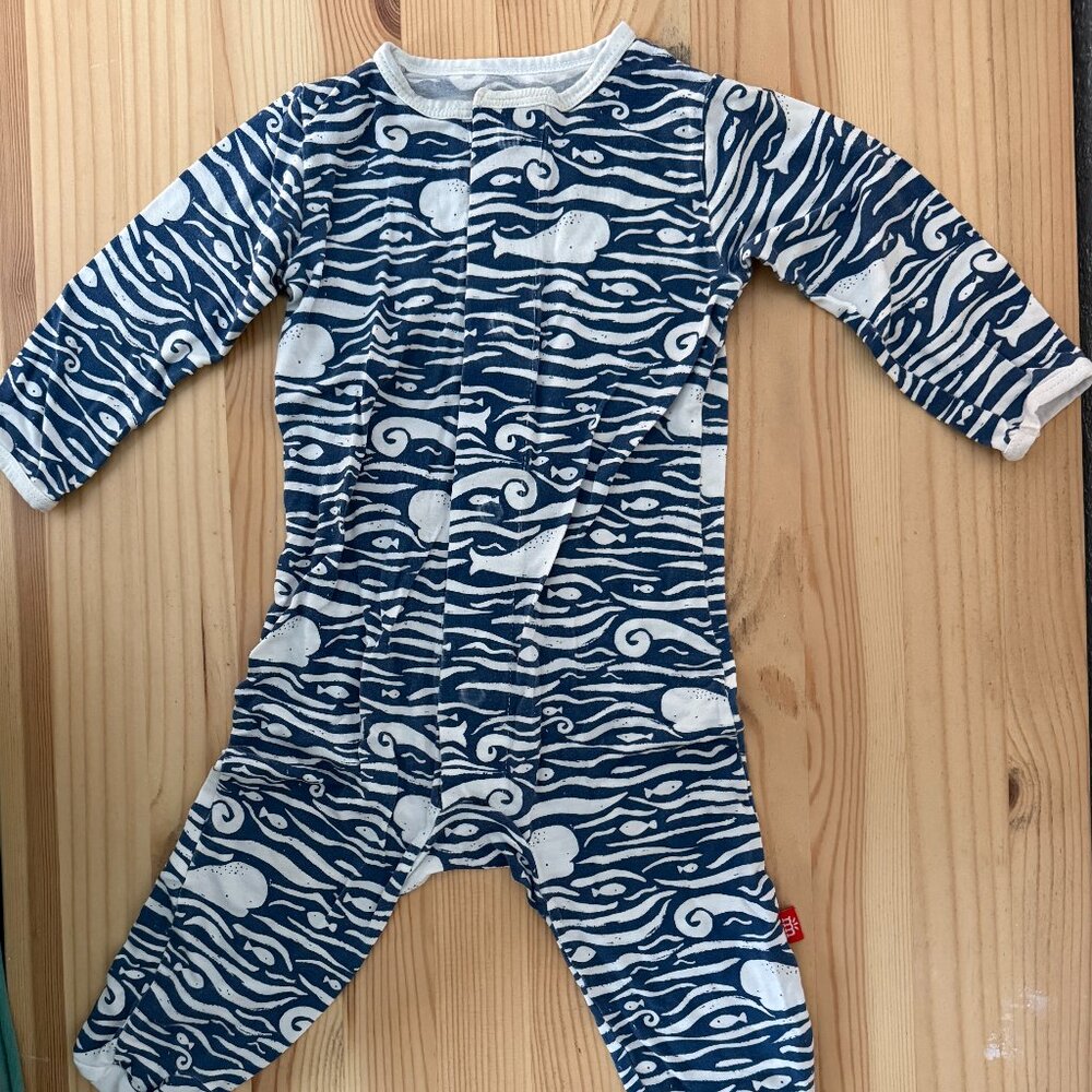Magnetic Me 3-6mo footie